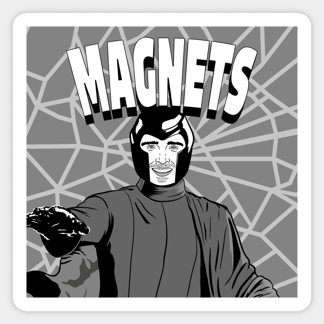 B&W magnets Sticker by Adri Hache